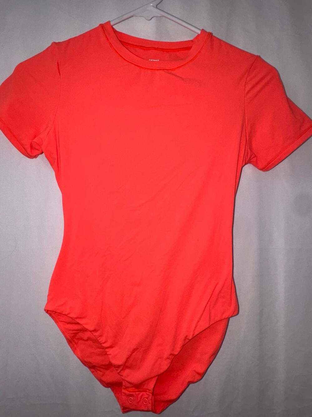 SKIMS Fits Everybody Short Sleeve Crew Neck Bodysuit
